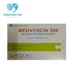 Medvercin 500 - Thuốc điều trị chóng mặt, hoa mắt, ù tai